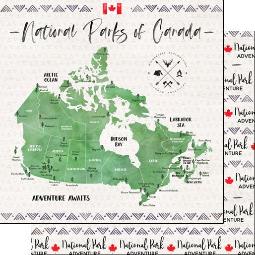 Scrapbook Customs, National Parks of Canada