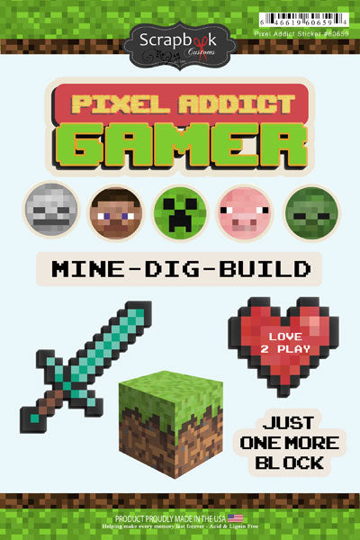 Scrapbook Customs, Pixel Addict