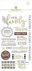 Paper House, Blessed Family Stickers