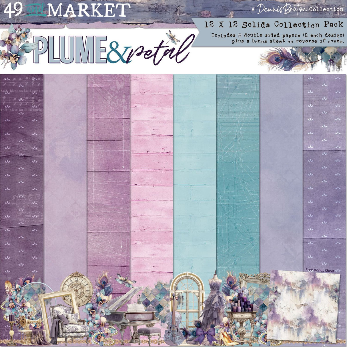 49 & Market, Plume & Petal Solids Collection Pack