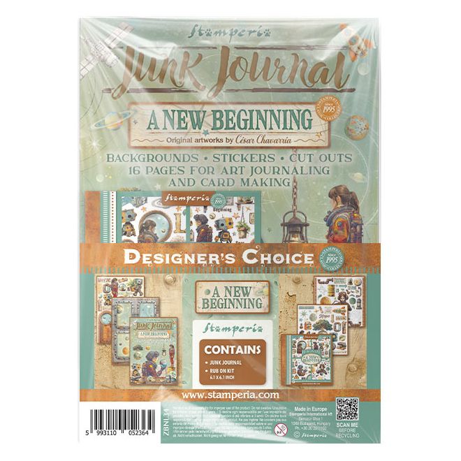 Stamperia, New Beginnings Junk Journal Bundle