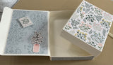 Mini book: Gift Card Holder in Floral