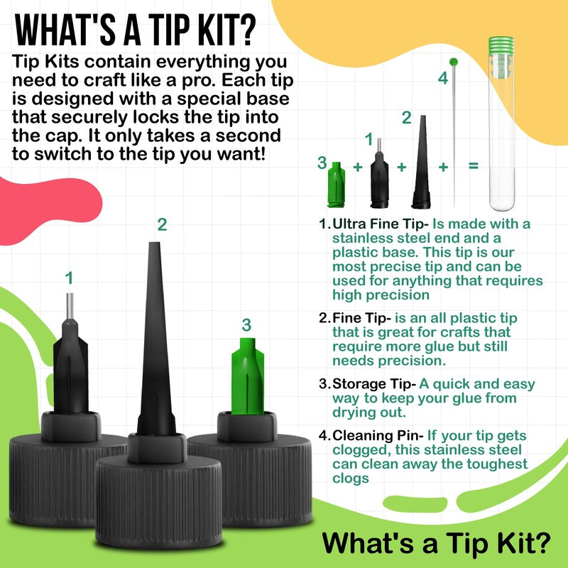 Bearly Art Glue Tip Kit