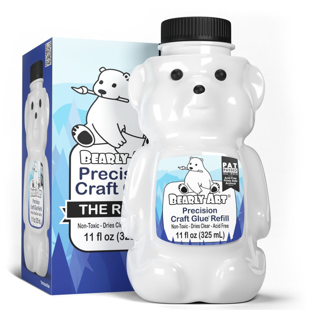 Bearly Art, Precision Craft Glue, The Refill 11 oz