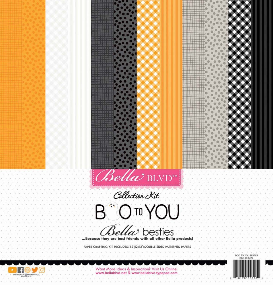 Bella Blvd.,12X12 Bella Besties Kit, Boo To You Pre-order