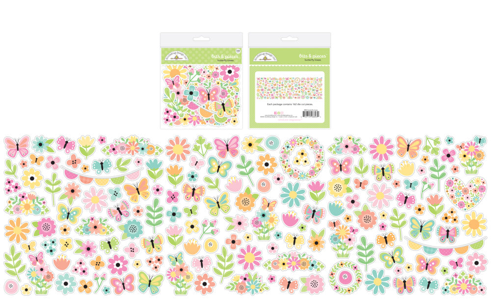Doodlebug, Bits & Pieces, Butterfly Kisses