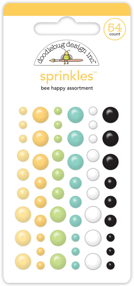 Doodlebug, Sprinkles, Bee Happy Assortment