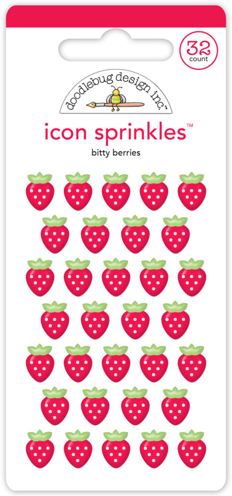 Doodlebug, Icon Sprinkles, Bitty Berries