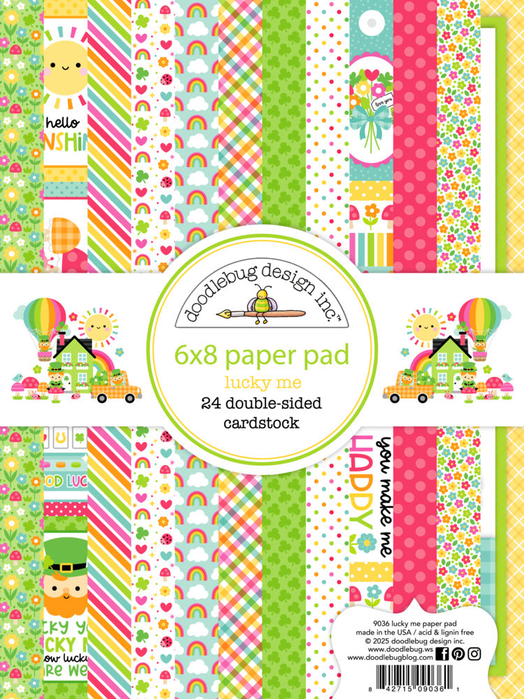 Doodlebug, 6x8 Paper Pack, Lucky Me
