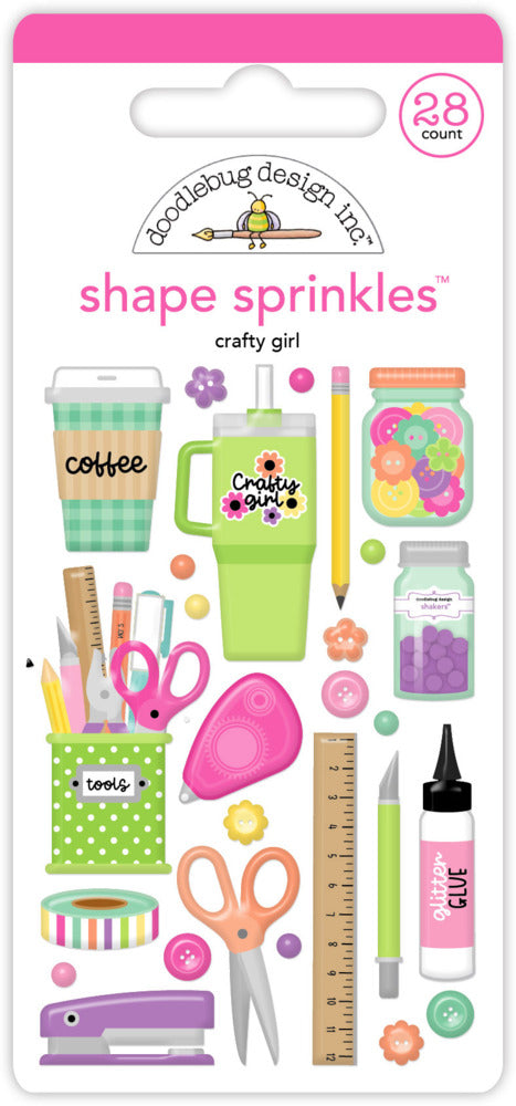 Doodlebug, Shape Sprinkles, Crafty Girl