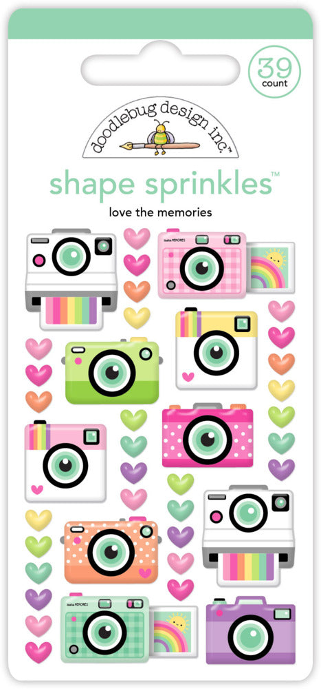 Doodlebug, Shape Sprinkles, Love The Memories
