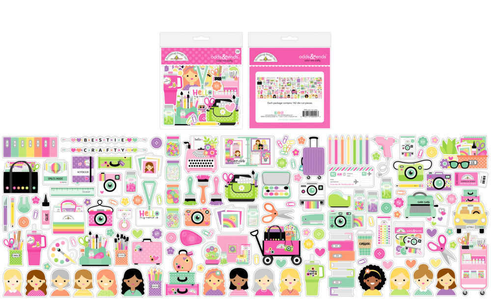 Doodlebug, Odds & Ends, Color Me Crafty