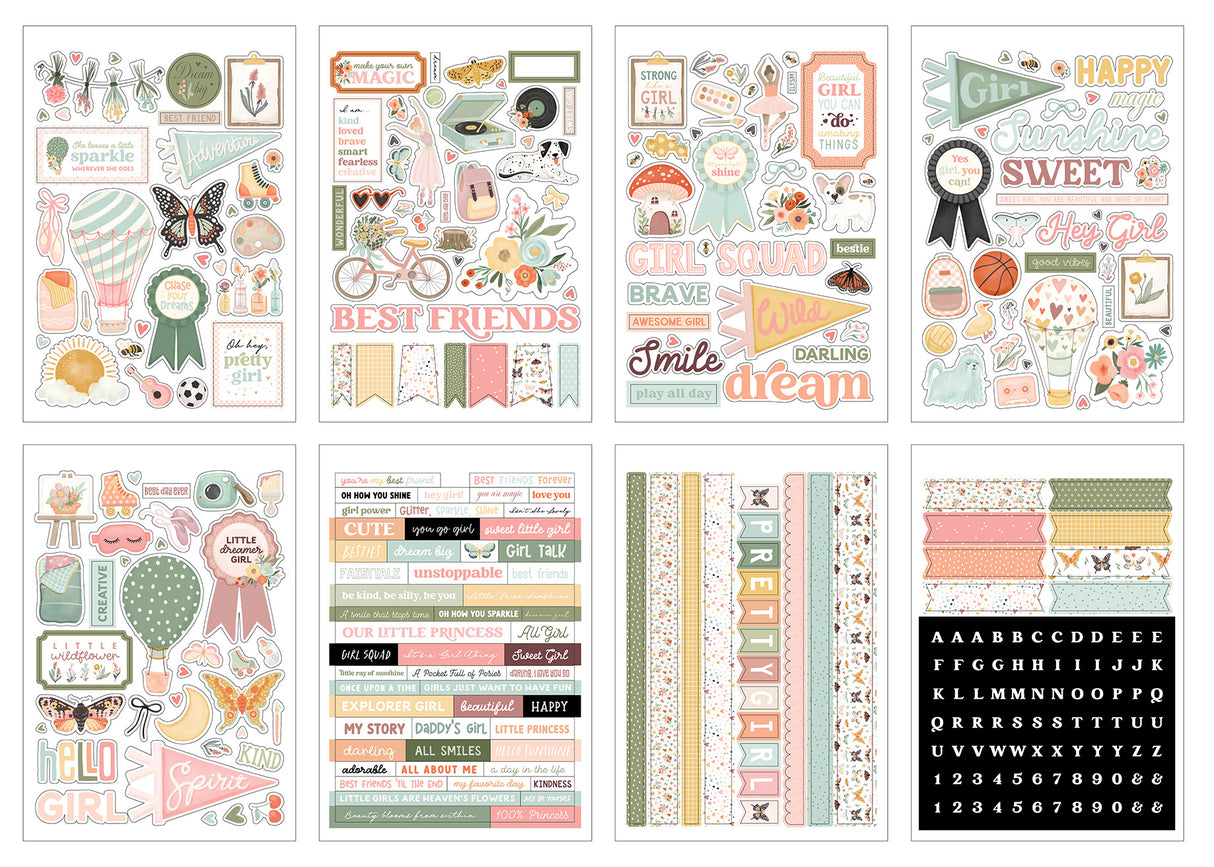 Carta Bella, That's My Girl, Sticker Book