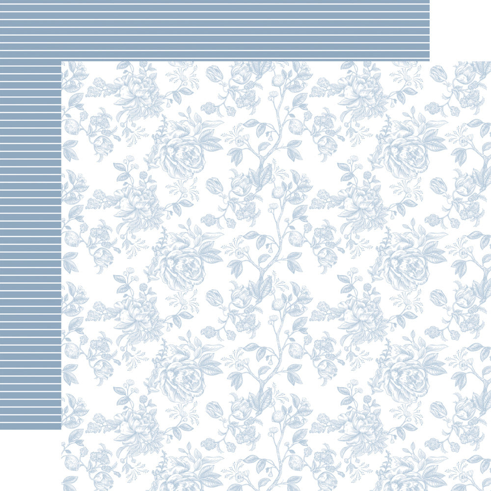 Echo Park, 12X12 Patterned Paper, Save the Date - Bridal Branches