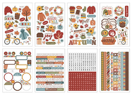 Echo Park; Sweater Weather; Sticker Book