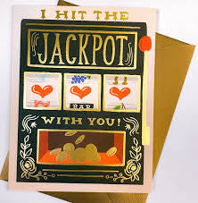 Rifle Paper Co. Blank Cards & Matching Envelope I hit the Jackpot