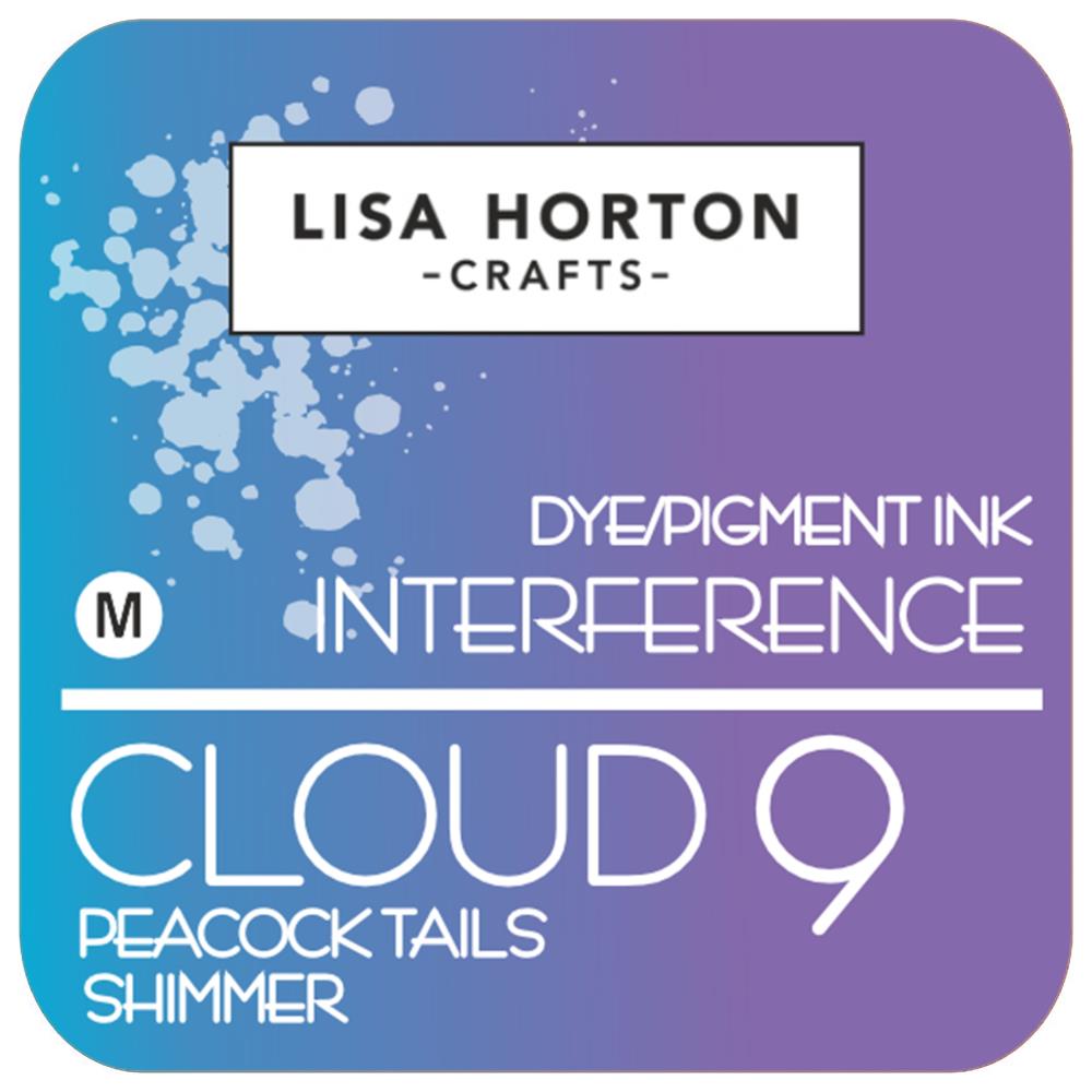 Lisa Horton Craft, Dye/Pigment Ink Interference, Peacock Tails