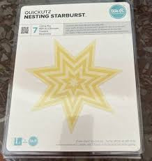 American Crafts; Nesting Dies; Starburst