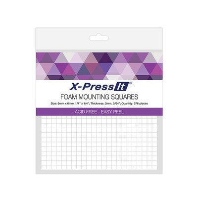 X-Press It; Foam Mounting Squares