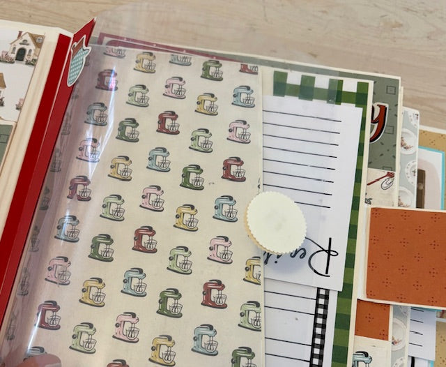TSC, Virtual Kit: Our Happy Place Recipe Book Album