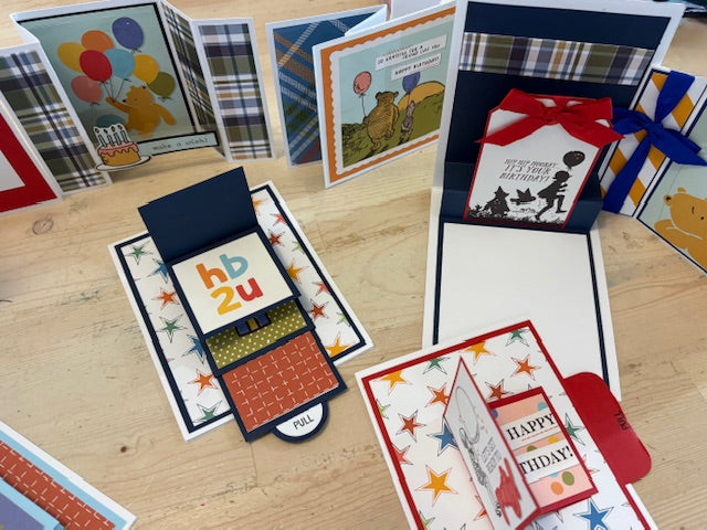 Marilyn Whatman, Winnie the Pooh Birthday Card Kit-8 Cards