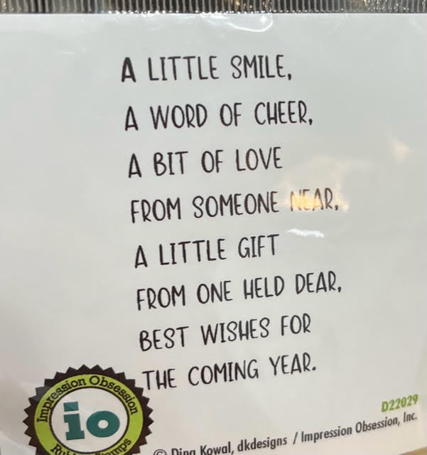 Impression Obsession, A Little Smile