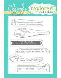 Taylored Expressions, Card Worthy Stamp Set
