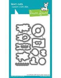 Lawn Fawn, Pool Party Stamp & Die Set