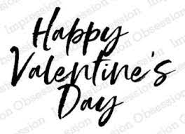 Impression Obsession Stamps, Happy Valentine’s Day Stamp