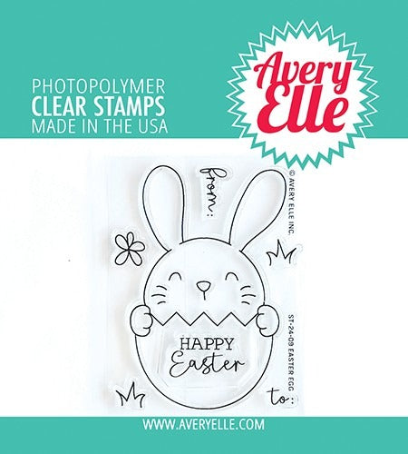 Avery Elle, Easter Egg Stamp