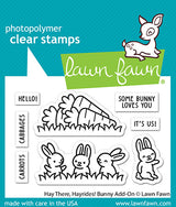 Lawn Fawn,Hay There Hayrides! Bunny Add-on Stamp & Die set