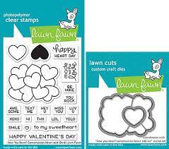 Lawn Fawn, How you Bean? Conversation Heart Add-On