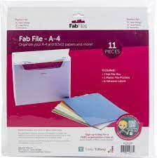 Totally-Tiffany - Fab File A4 Fab File SEt Up