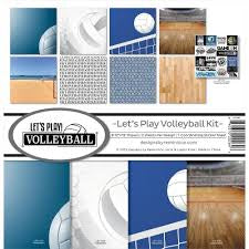 Reminisce, Let’s Play Volleyball Paper Pack