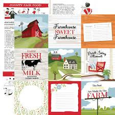 Carta Bella, FArmhouse Living, 4x4 Journaling Cards