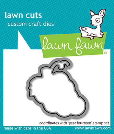 Lawn Fawn, Year Fourteen Stamp & Die Set