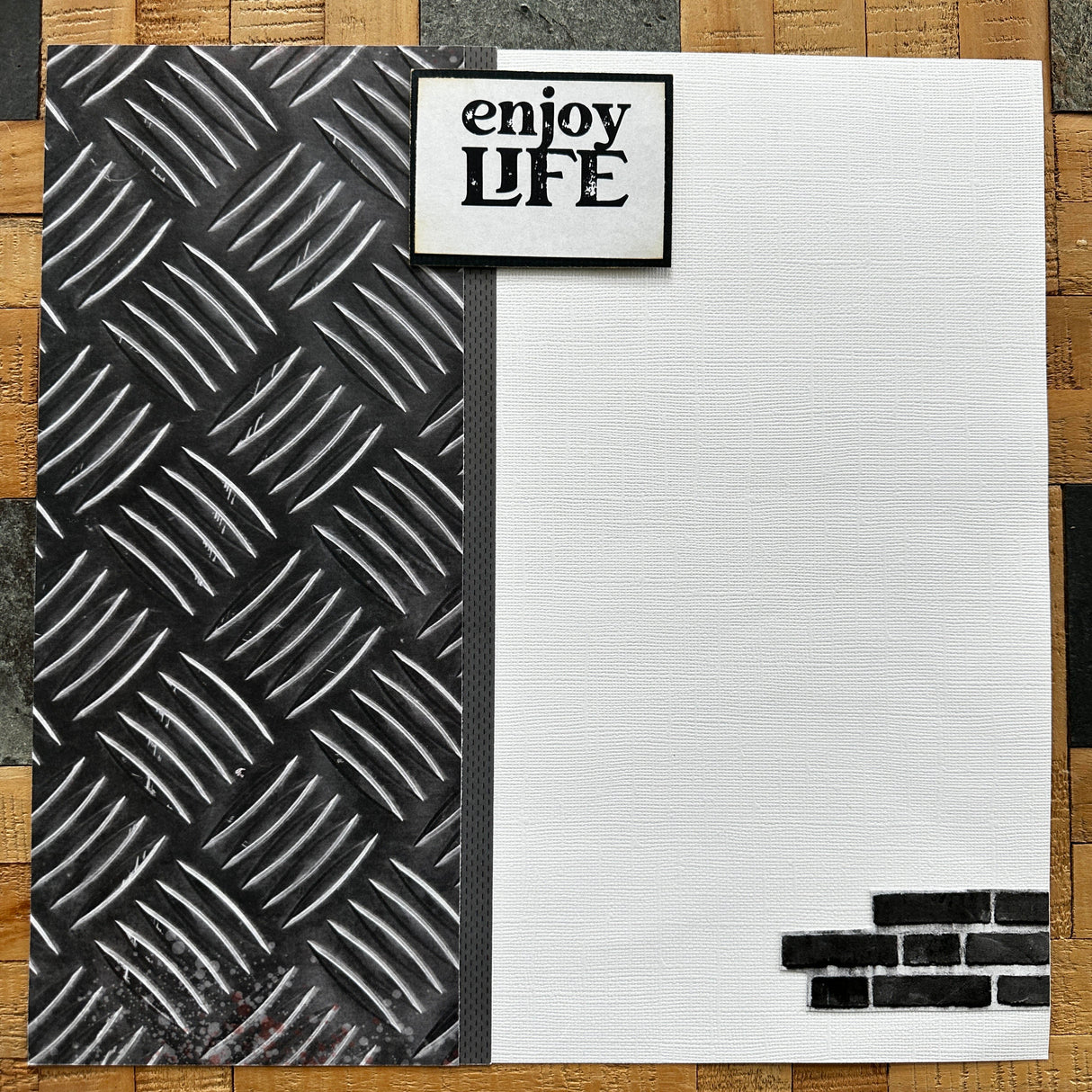 Virtual Layout Kit: Rough & Tumble Boy Layout Kit