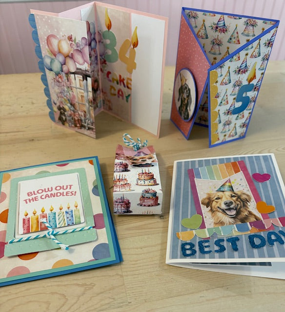 Marilyn Whatman, Paper Rose Birthday Fun Card Kit