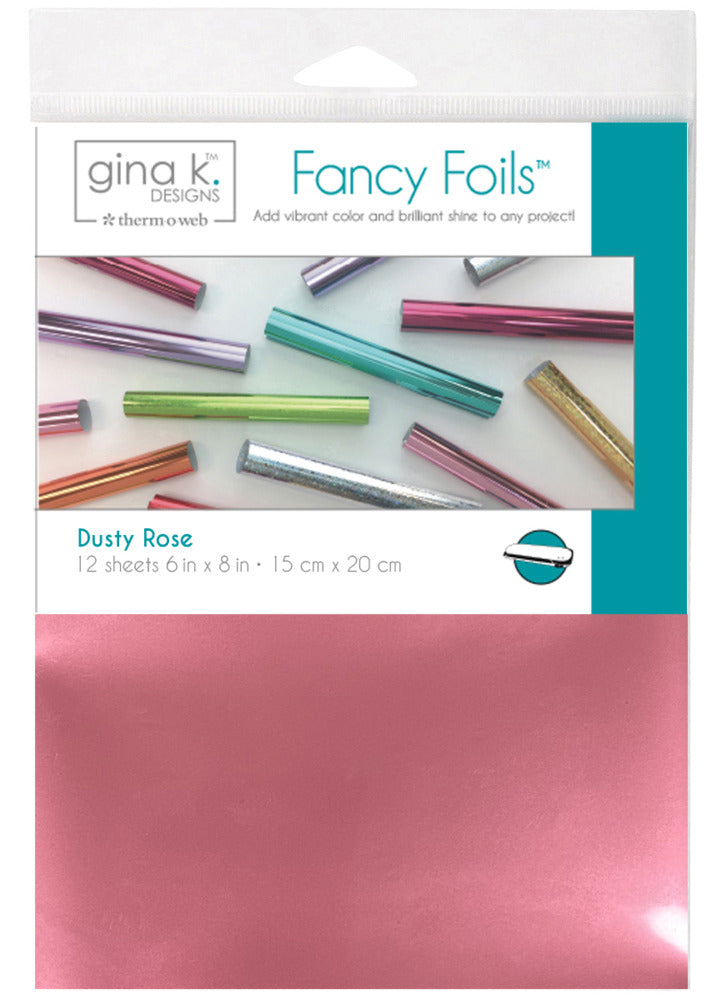 Themoweb, Gina K Fancy Foils, Dusty Rose