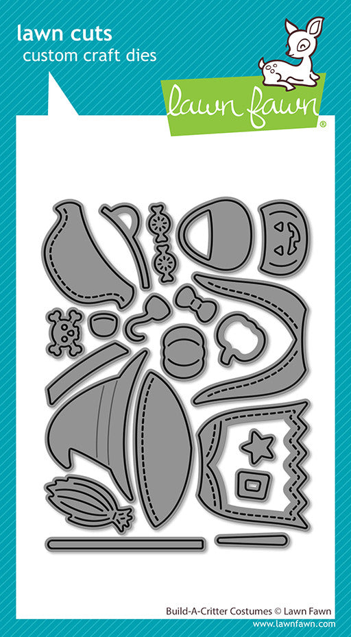 Lawn Fawn, Die, Build-A-Critter Costumes