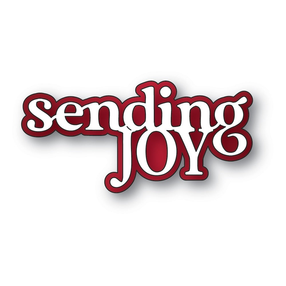 Memory Box, Dies, Sending Joy Timeless Script