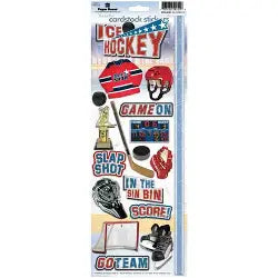 Paper House, Ice Hockey Sticker Sheet