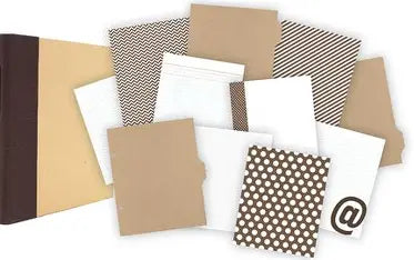 Sn@p! by Simple Stories - 6x8 Sn@p! Binder - Brown