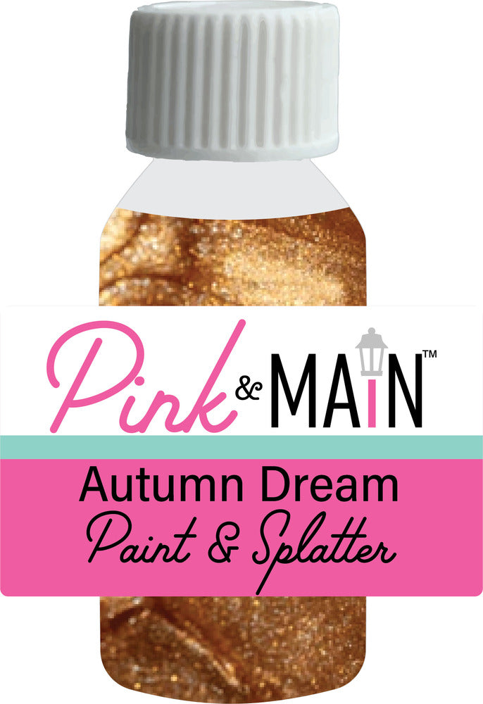 Pink & Main; Paint & Splatter, Autumn Dream