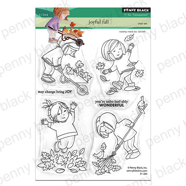 Penny Black, Clear Stamp, Joyful Fall Pre-order