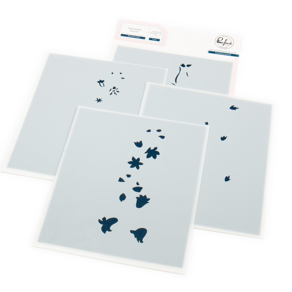 Pink Fresh Studio, Stencil, Beautiful Soul