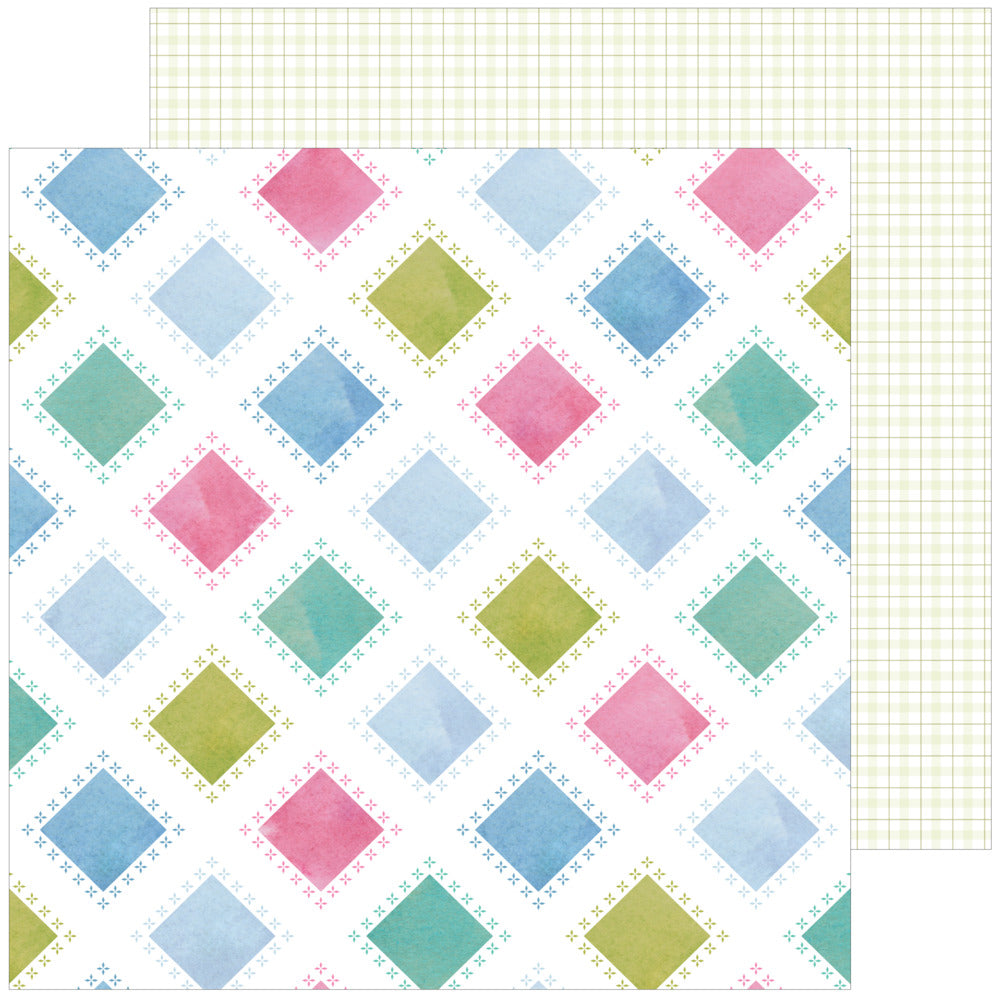 Pinkfresh Studio, 12X12 Patterned Paper, Lovely Lane - Through My Lens