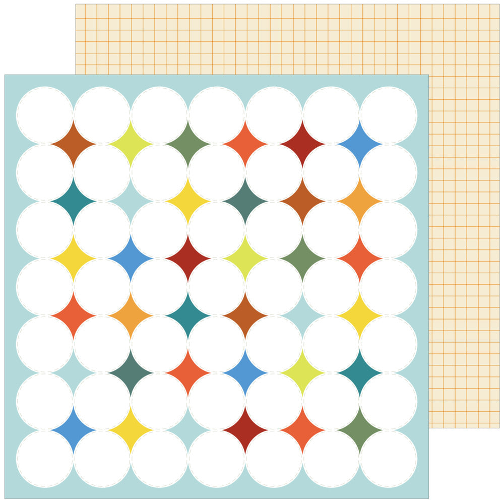 Pinkfresh Studio, 12X12 Patterned Paper, Legendary - Unstoppable