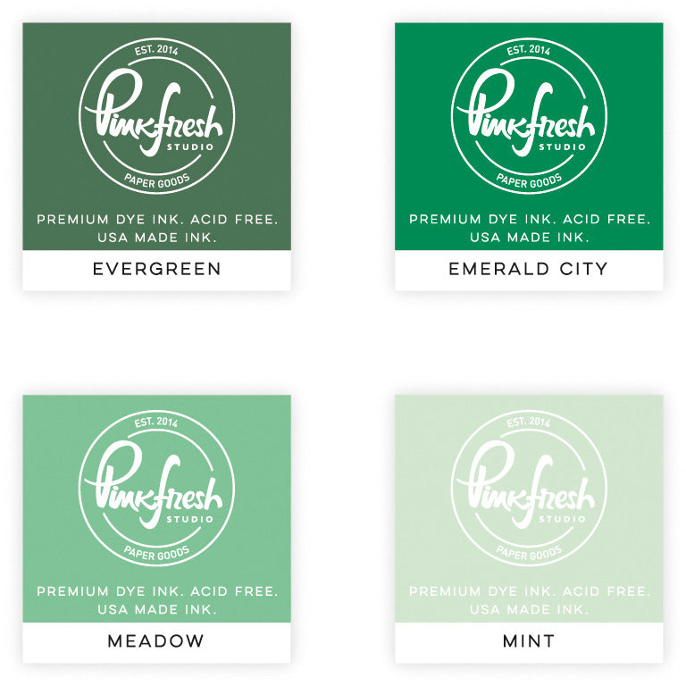 Pinkfresh Studio, Dye Ink Cubes, Garden Stroll