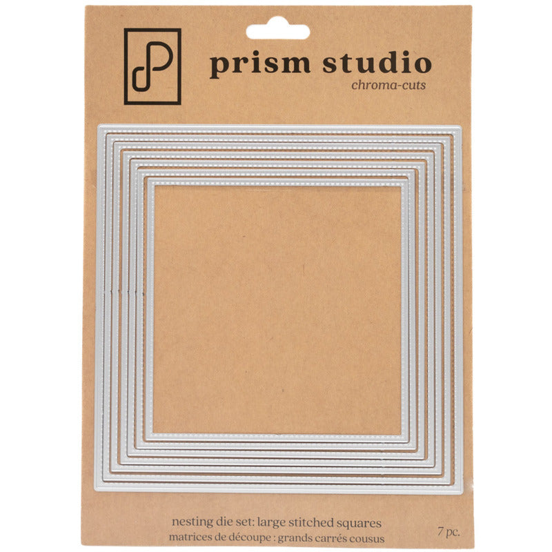 Prism Studio, Chroma-Cuts, Nesting Large Stitched Squares